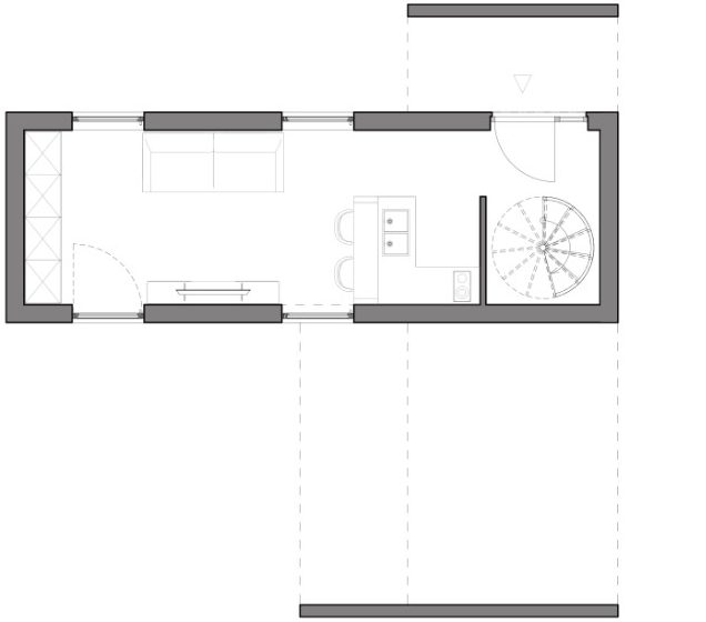 Grundriss Kompakthaus ML2